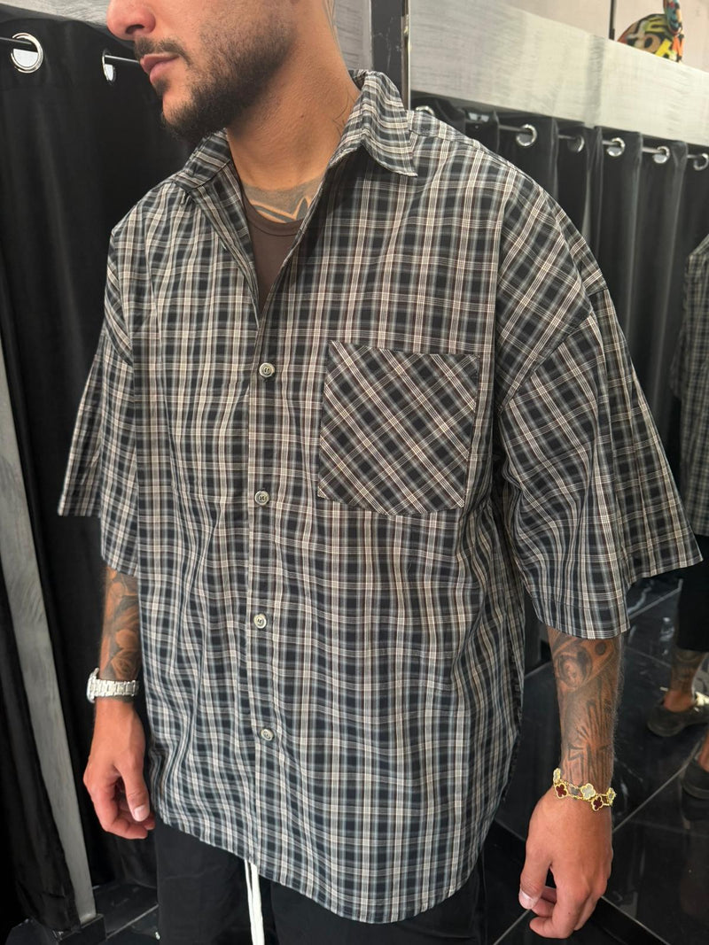 Camicia Oversize a quadri