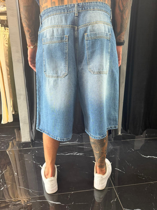 Jeans blu baggy