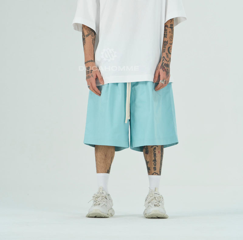 Pantaloncino cotone rigido Oversize