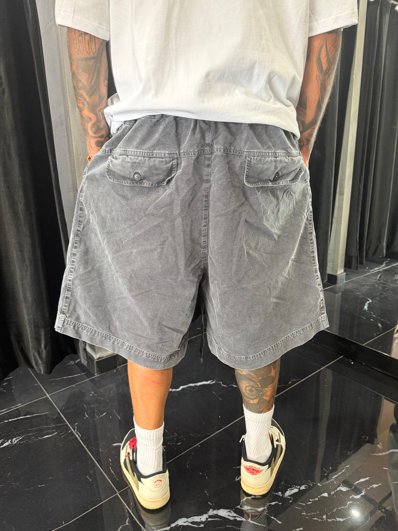 Pantaloncino Stone wash grigio