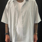 Camicia a righe marrone Oversize