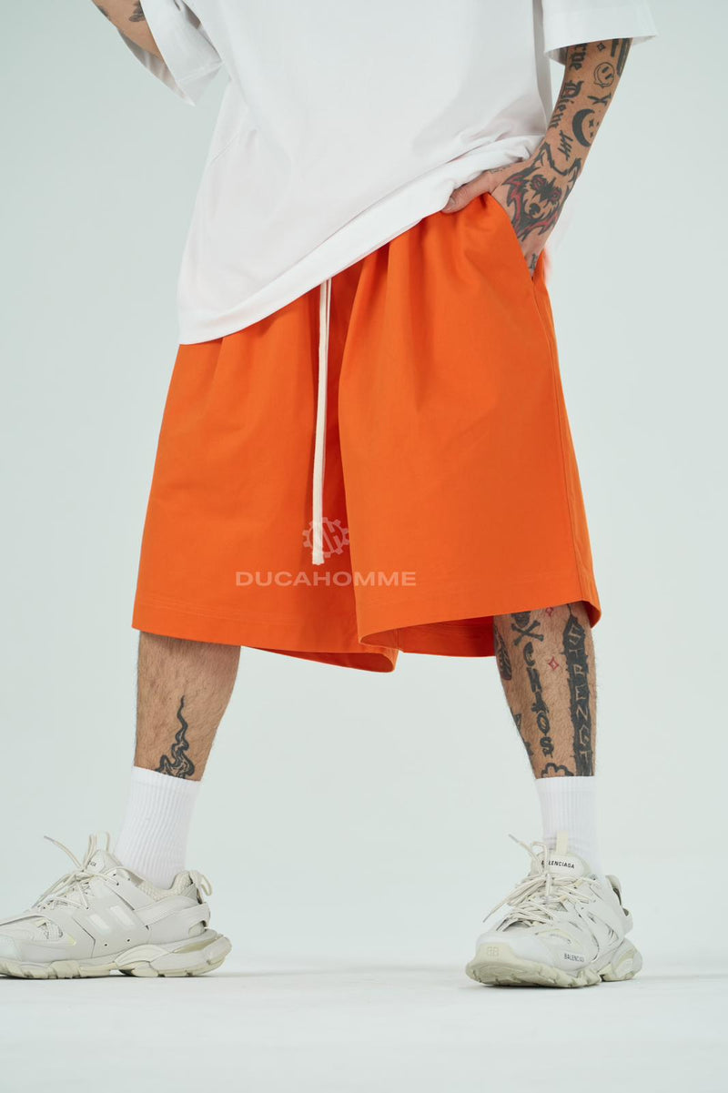 Pantaloncino cotone rigido Oversize
