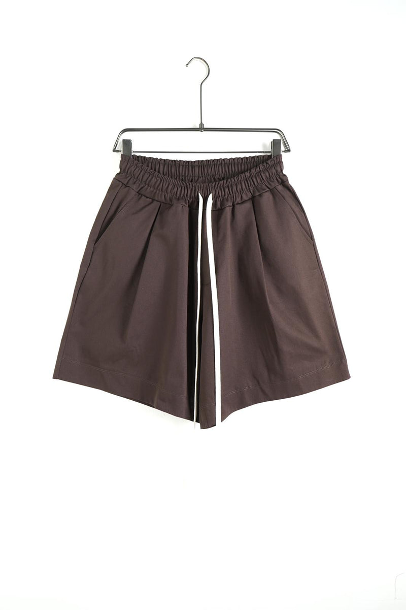 Pantaloncino con pence Oversize