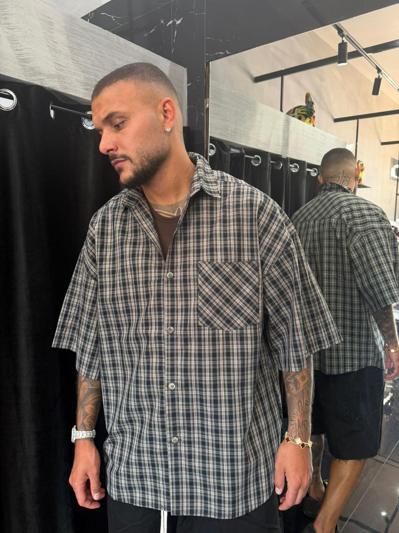 Camicia Oversize a quadri