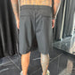 Pantaloncino elegante nero con bottone