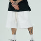 Pantaloncino cotone rigido Oversize