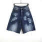 Jeans Baggy taglio vivo